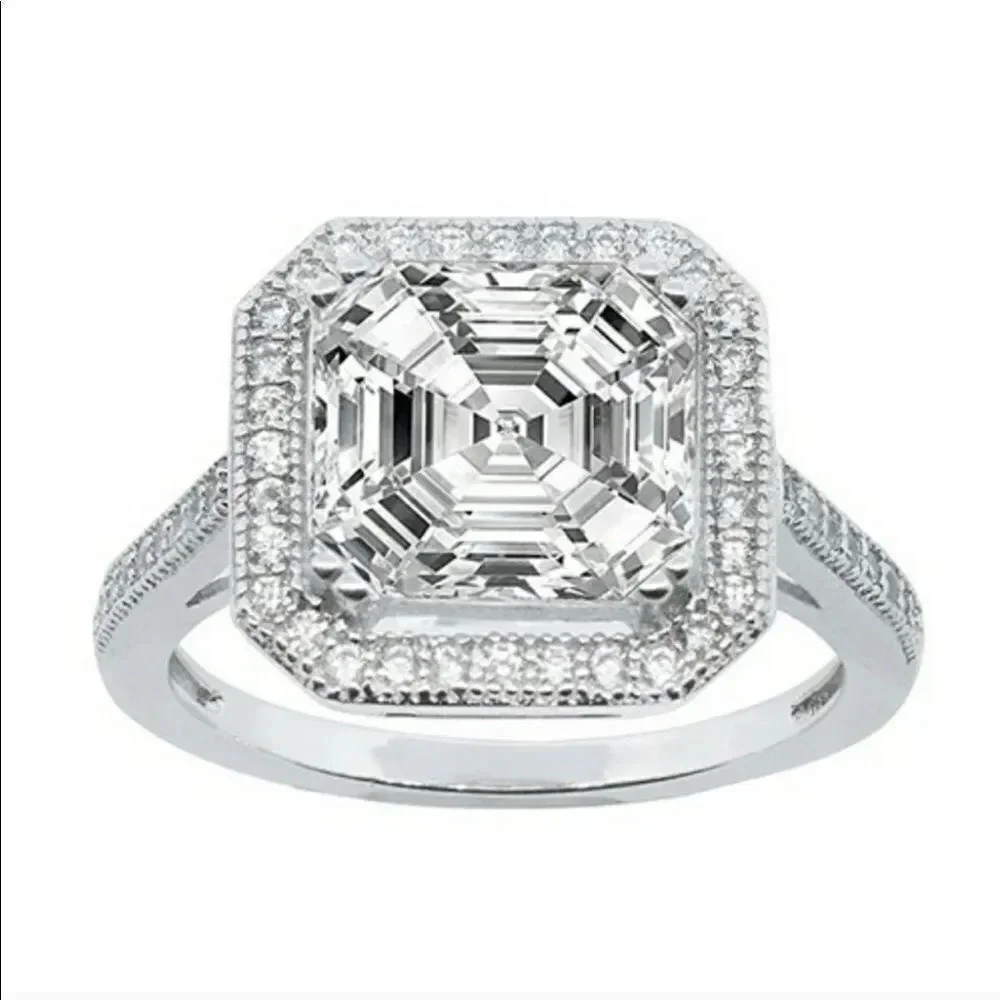 VQ Sterling Silver Ring